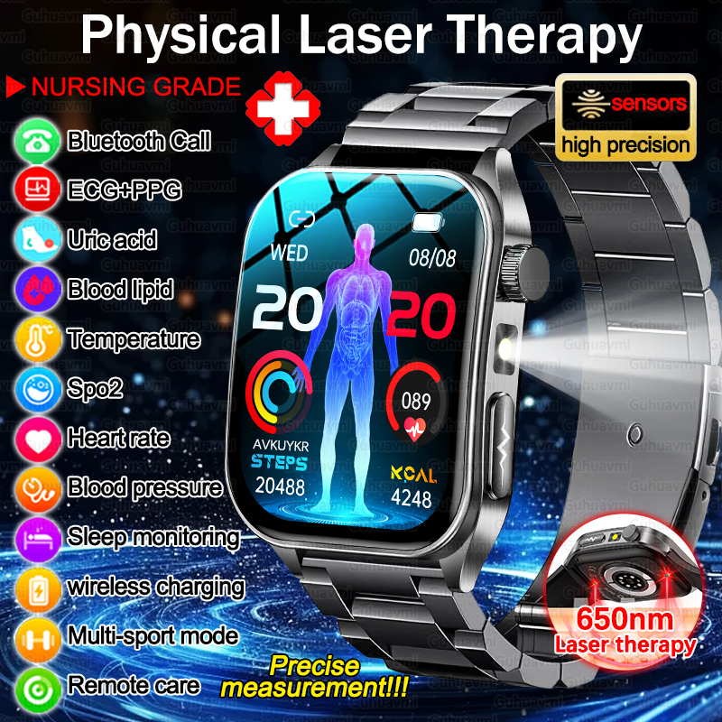 Smartwatch Health Watches For Men - 2026 New Health Smart Watch Laser