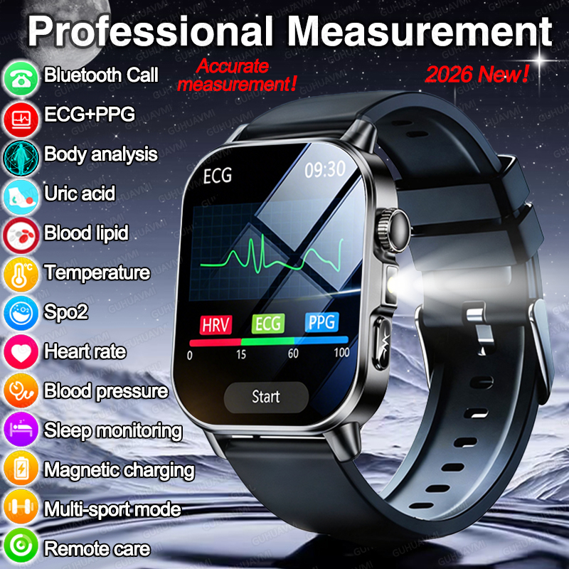 Smartwatch Health Watches For Men - 2026 Original Men Health Accurate Diagnosis