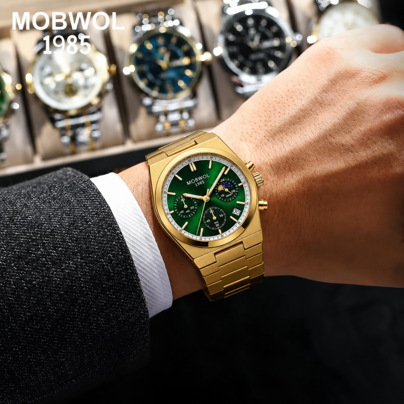 Smartwatch Luxury Watches For Men - MOBWOL Original Luxury Watches For Man