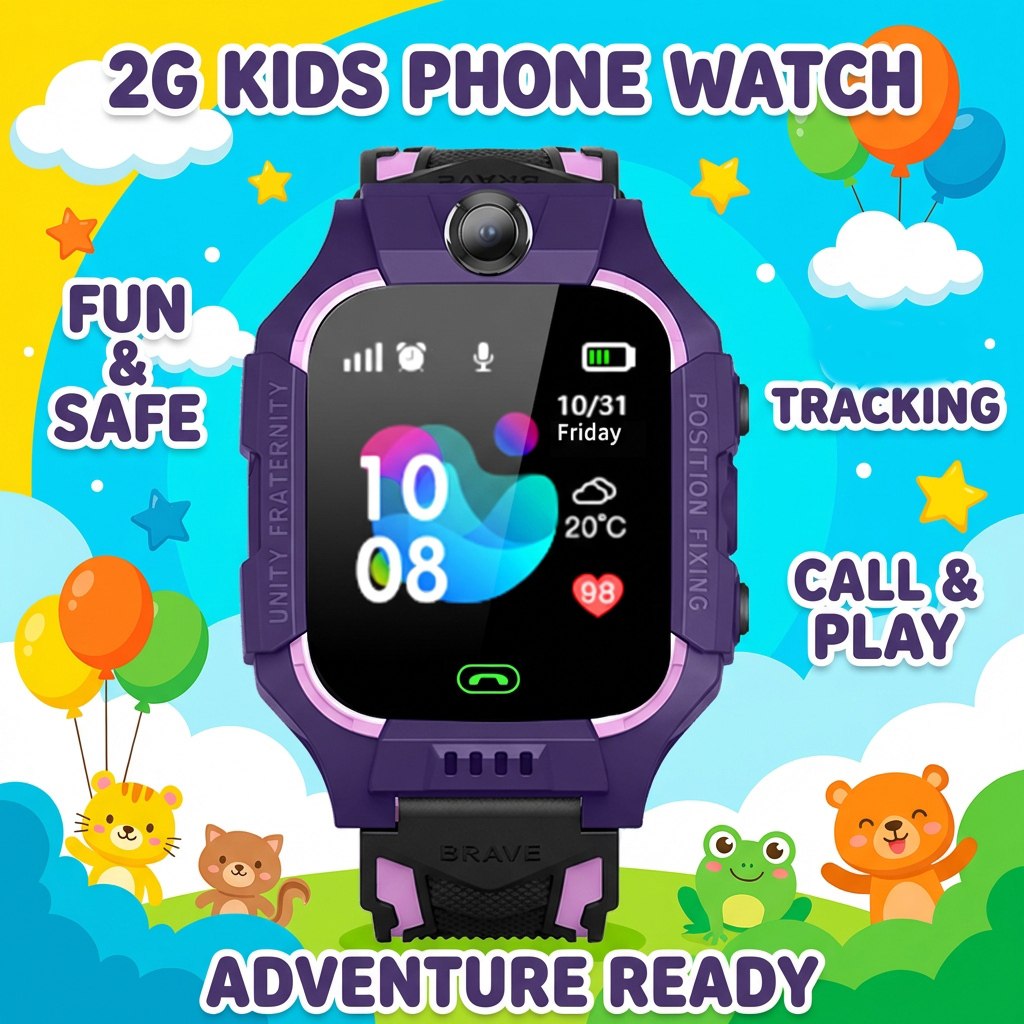 Smartwatch Watches For Kid Boy - Smart Watch Kids 2G Postion Tracker