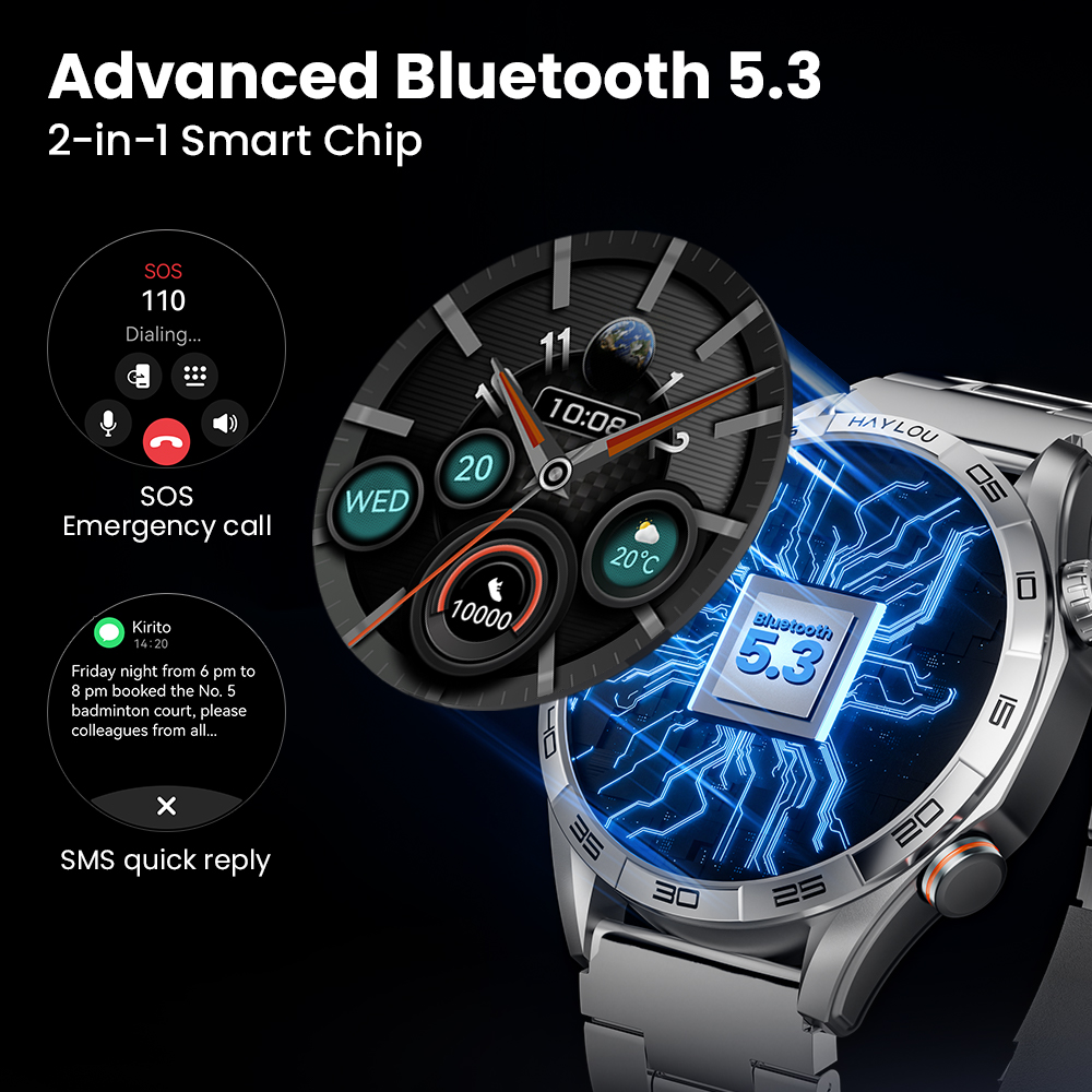 HAYLOU Solar 5 Voice Calling S - огляд і ціна Watch Esim