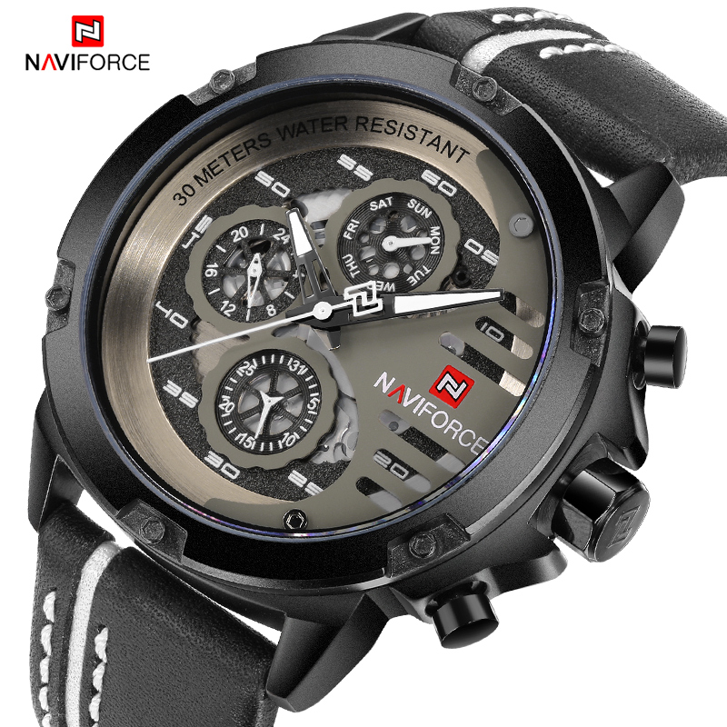 NAVIFORCE New Men's Sports Mil - огляд і ціна Smartwatch Luxury Watches For Men