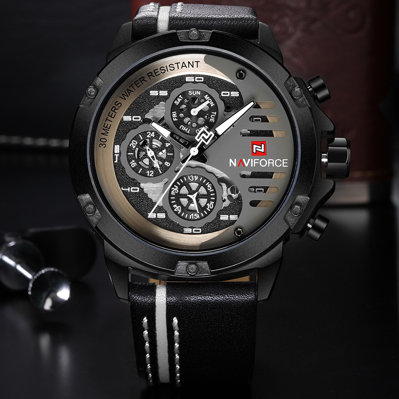 NAVIFORCE New Men's Sports Mil - огляд і ціна Smartwatch Luxury Watches For Men