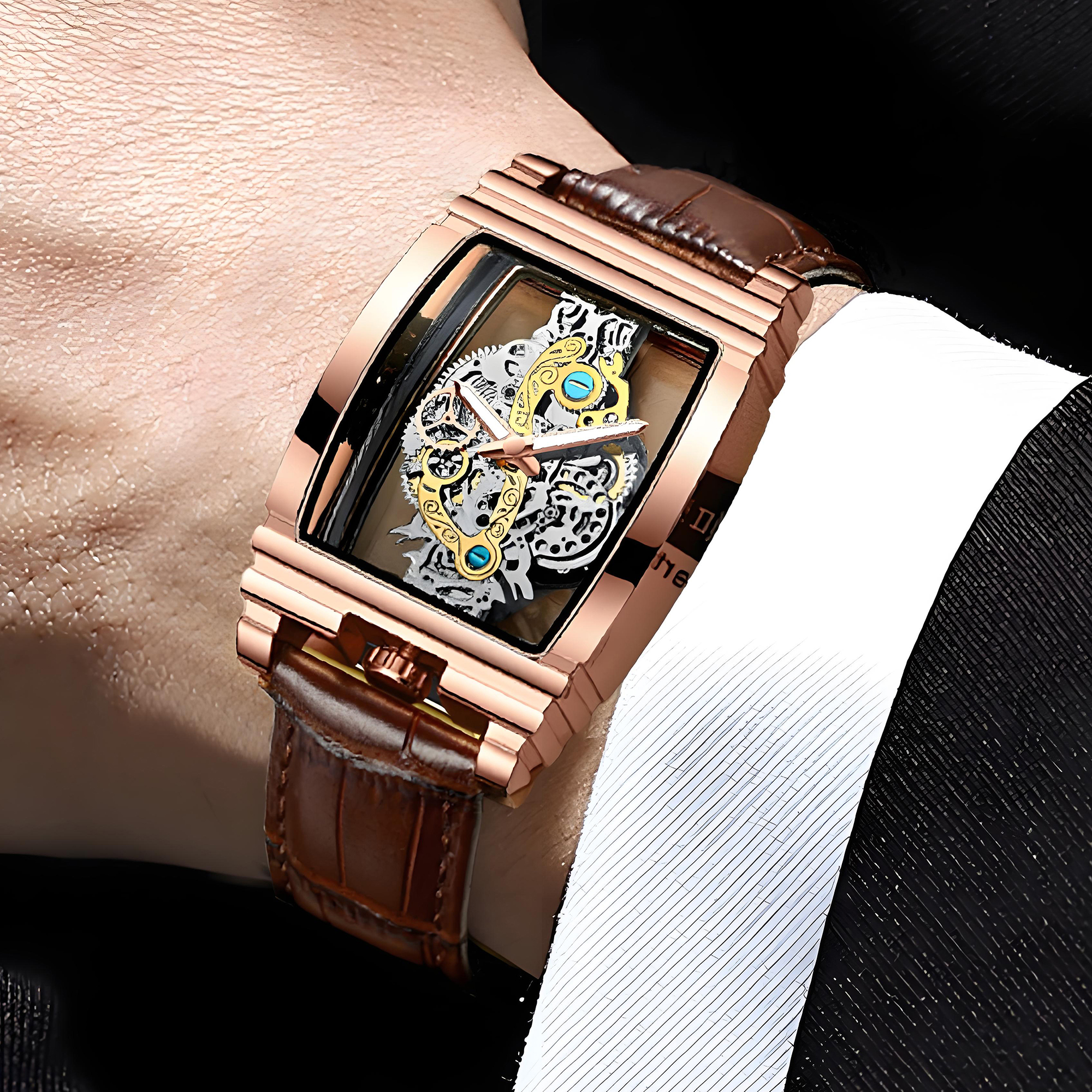 BINBOND Luxury quartz wristwat - огляд і ціна Smartwatch Luxury Watches For Men
