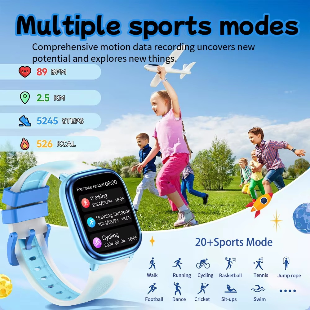 Kids Learning Smart Watch IP68 - огляд і ціна Smartwatch Health Watches
