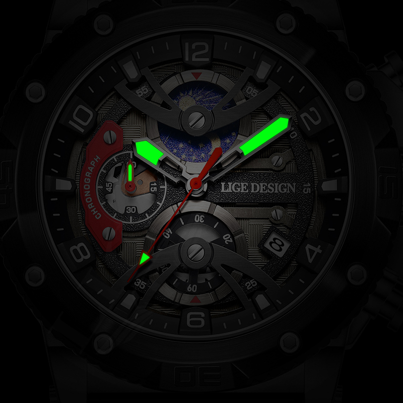 LIGE Top Brand Luxury Men Watc - огляд і ціна Smartwatch Luxury Watches For Men