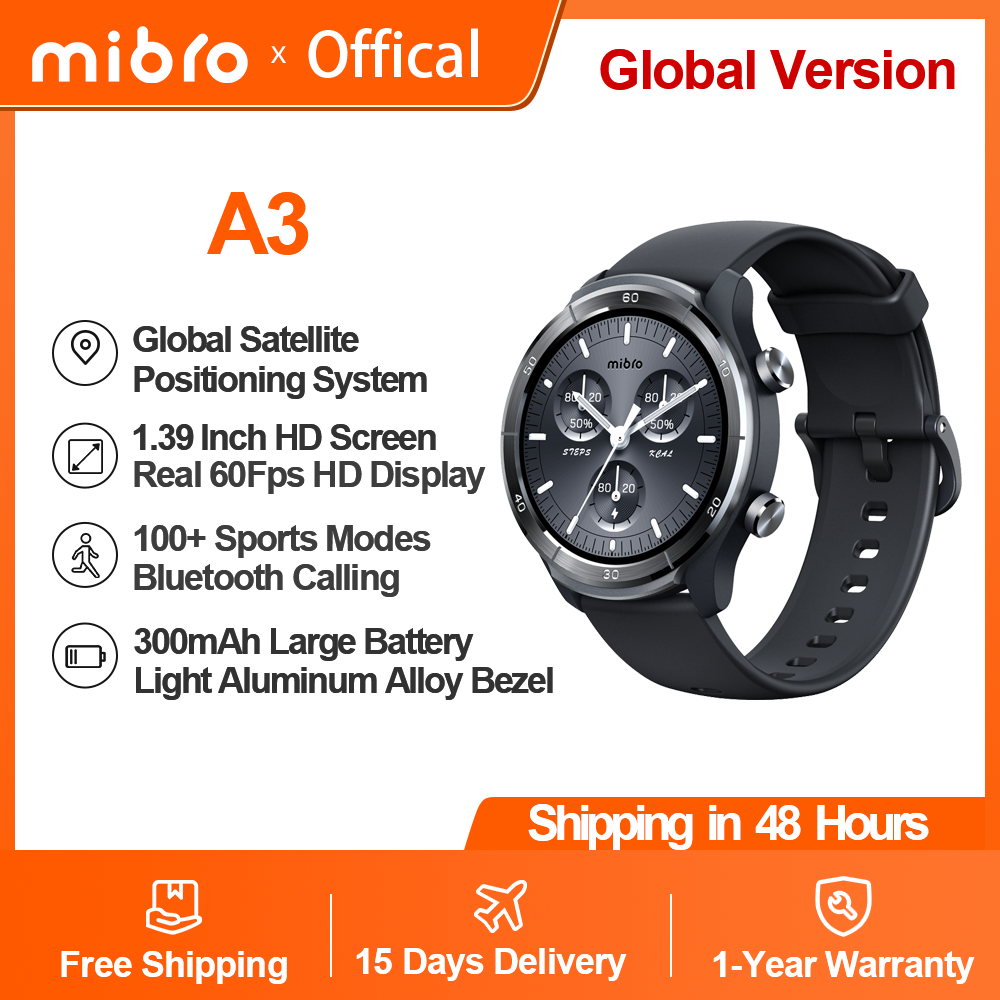 Mibro A3 Smartwatch Super Ligh - огляд і ціна Watch Esim