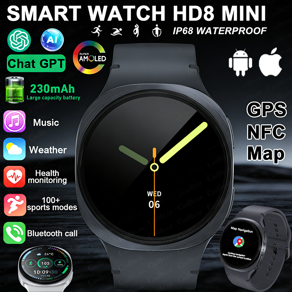 2026 New Watches 8 Mini GPS Tr - огляд і ціна Smartwatch Health Watches For Women