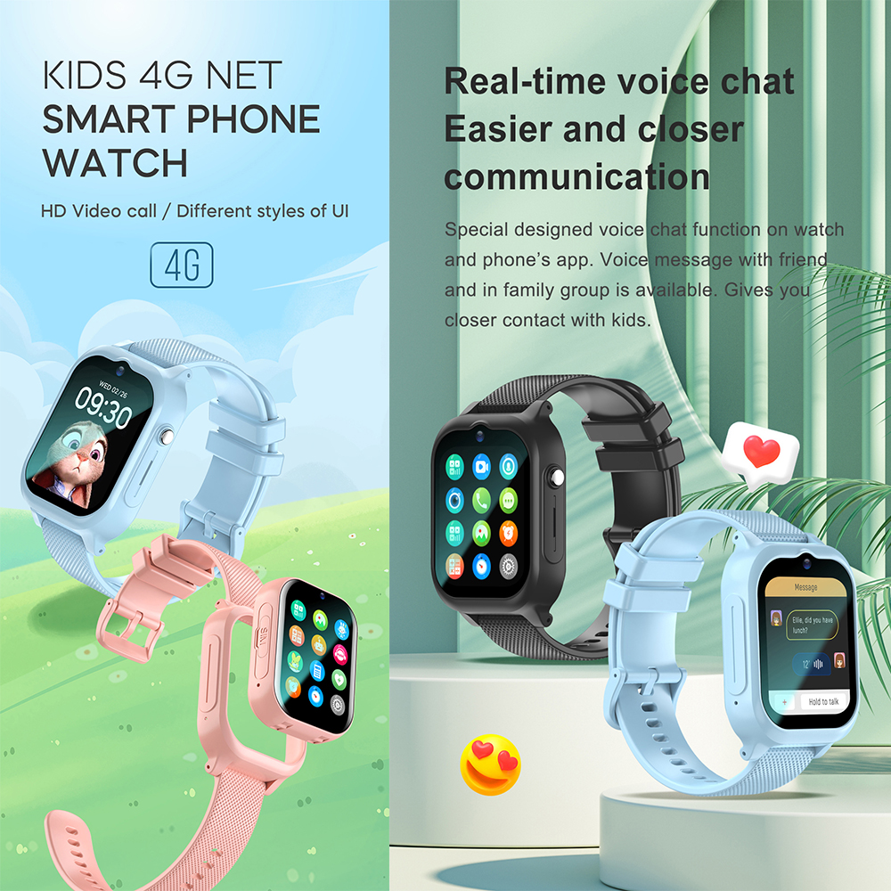 Smart Watch Kids 4G GPS WIFI V - огляд і ціна Smartwatch Watches For Kid Boy