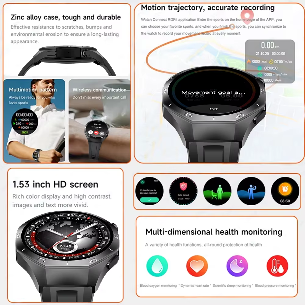 2026 New Bluetooth Smart Watch - огляд і ціна Smartwatch Health Watches For Women
