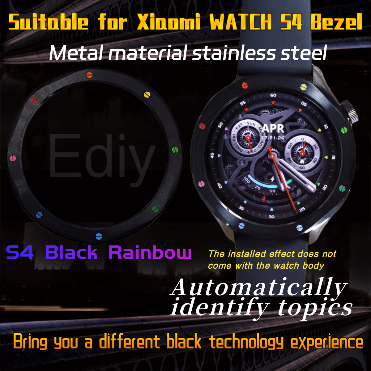 Metal Bezel Ring Watch Bezel S - огляд і ціна Watch Esim