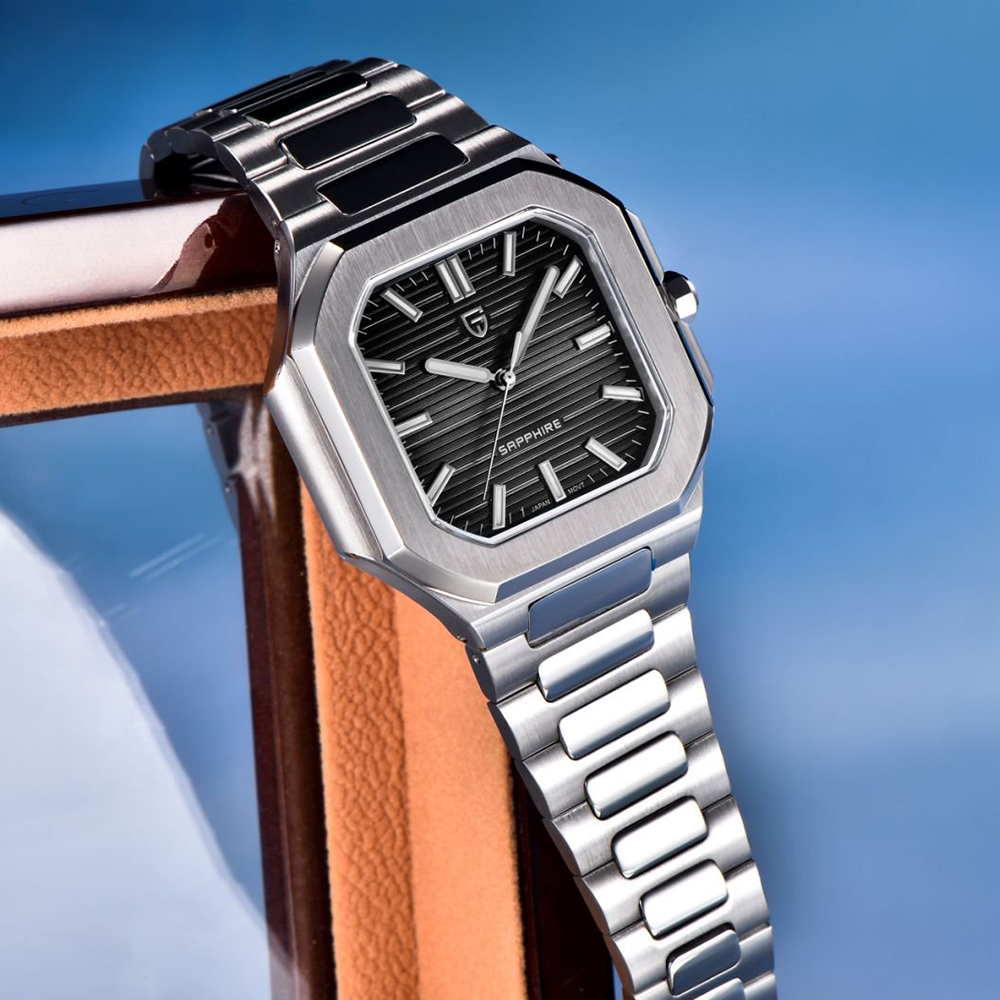 PAGANI DESIGN Fashion Square B - огляд і ціна Anti-Magnetic Watch