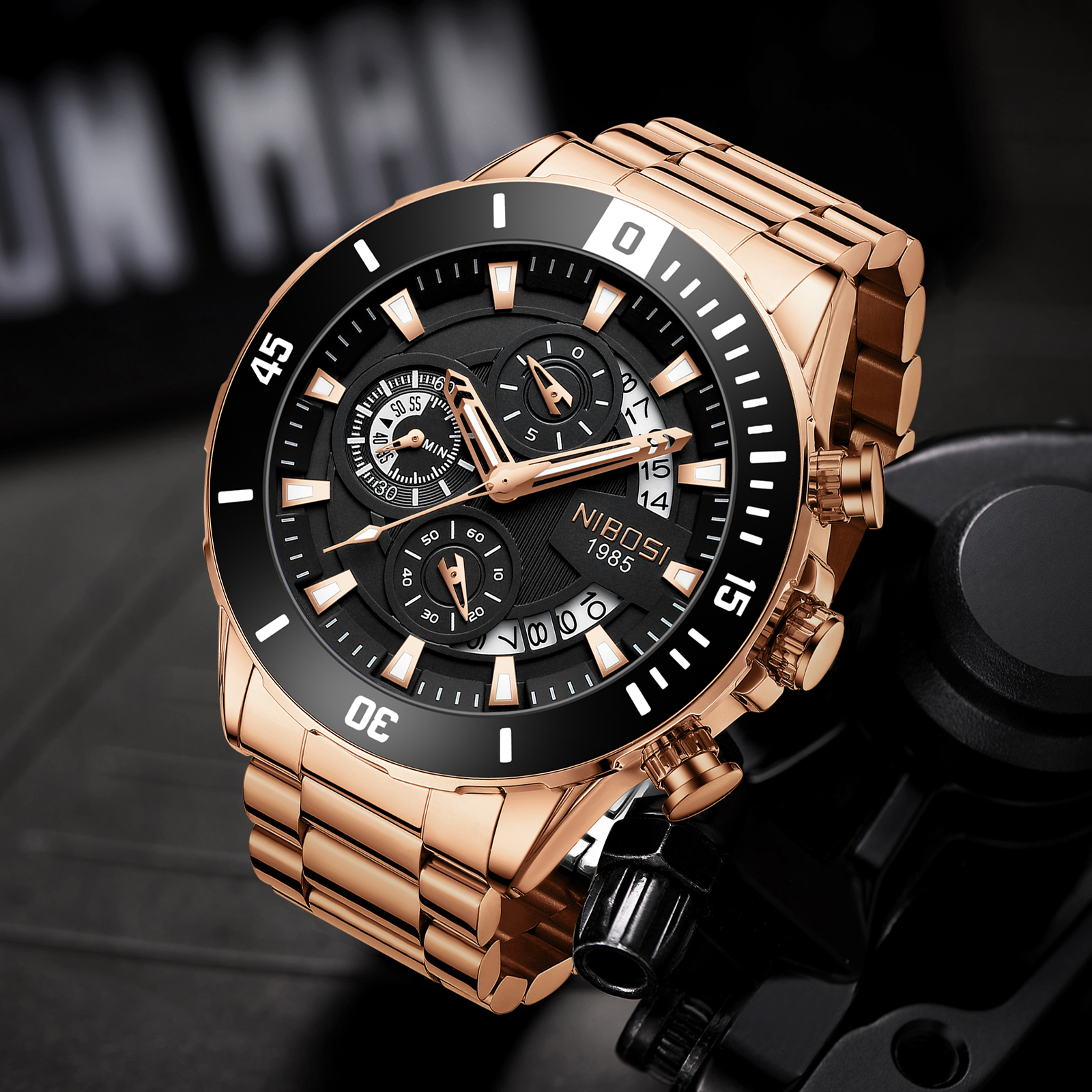 NIBOSI New Men's Watches Top B - огляд і ціна Anti-Magnetic Watch