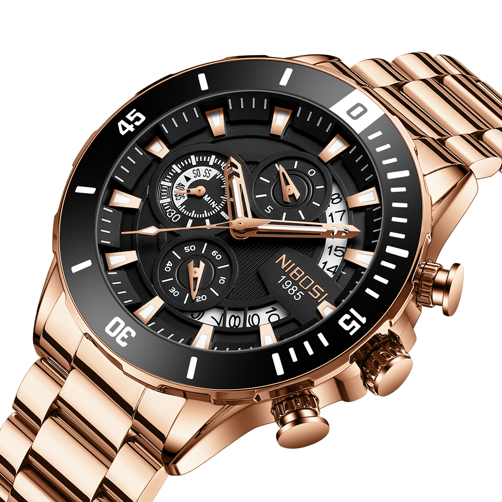 NIBOSI New Men's Watches Top B - огляд і ціна Anti-Magnetic Watch