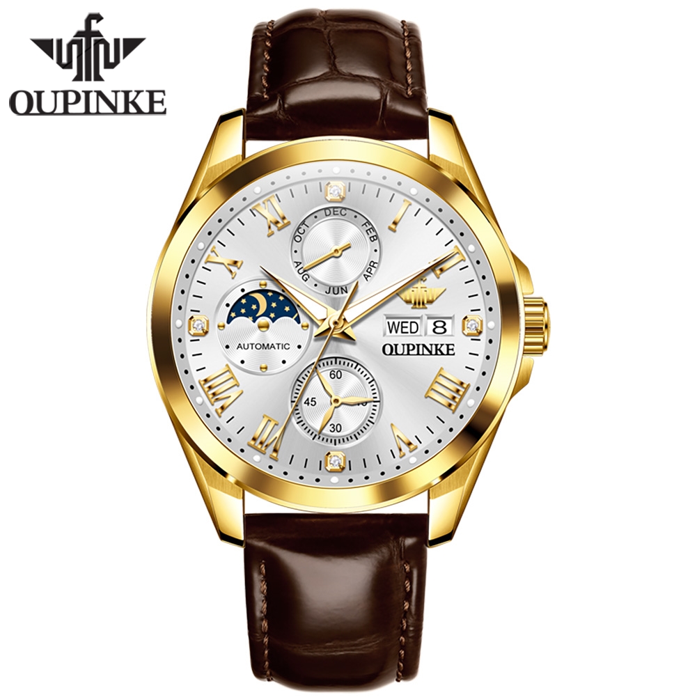 OUPINKE Men's Watches Casual F - огляд і ціна Anti-Magnetic Watch