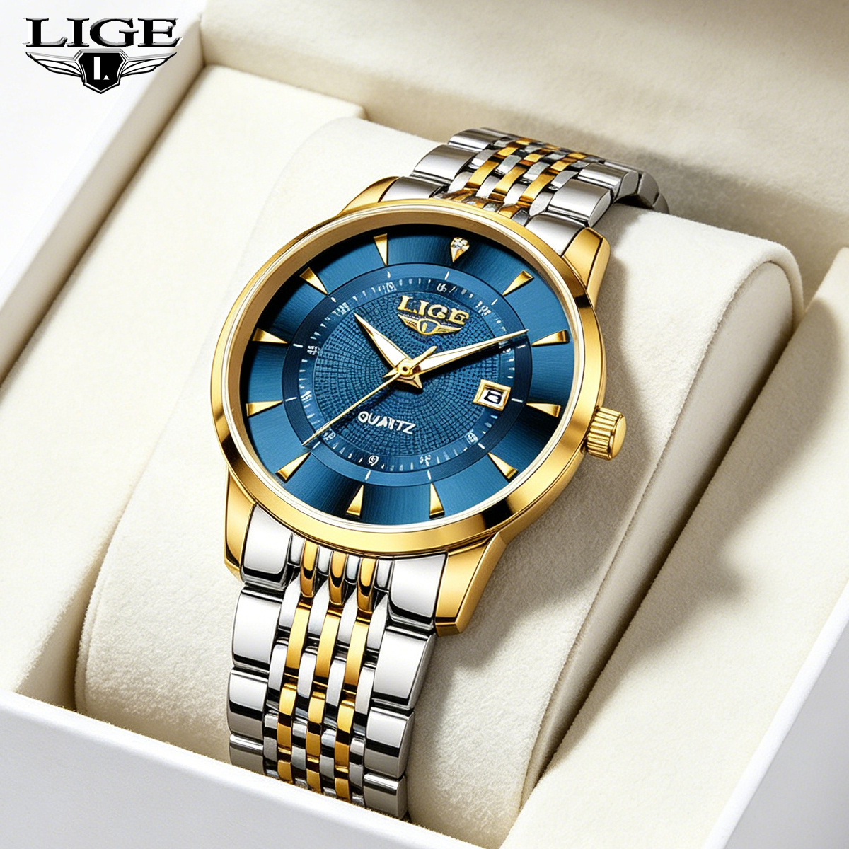 LIGE New 2025 Luxury Man Watch - огляд і ціна Anti-Magnetic Watch