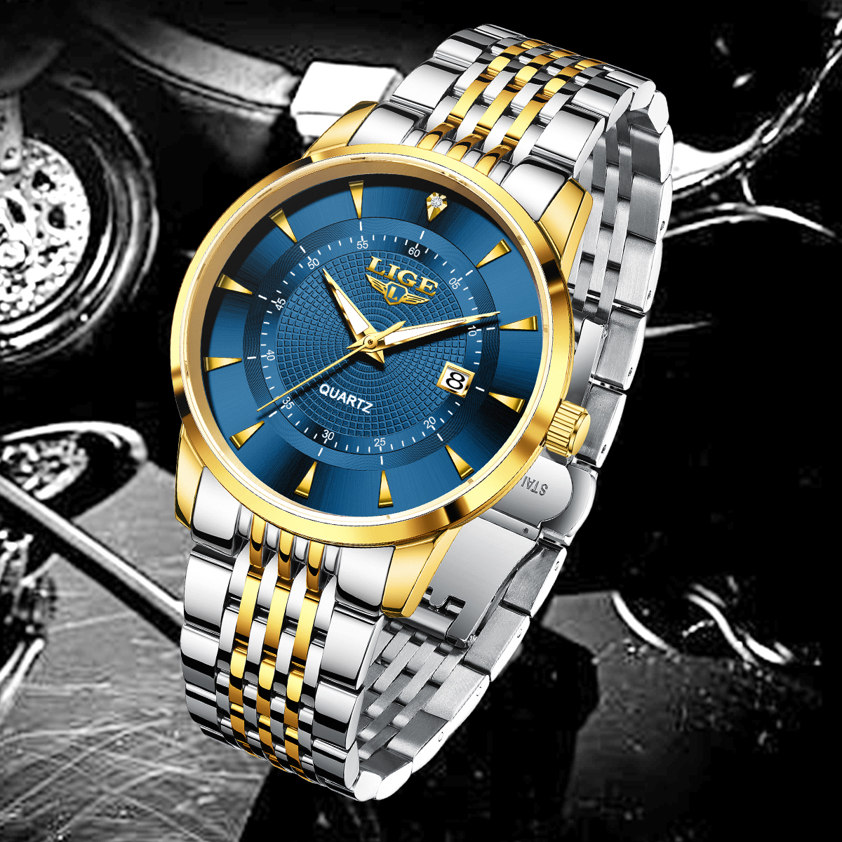 LIGE New 2025 Luxury Man Watch - огляд і ціна Anti-Magnetic Watch