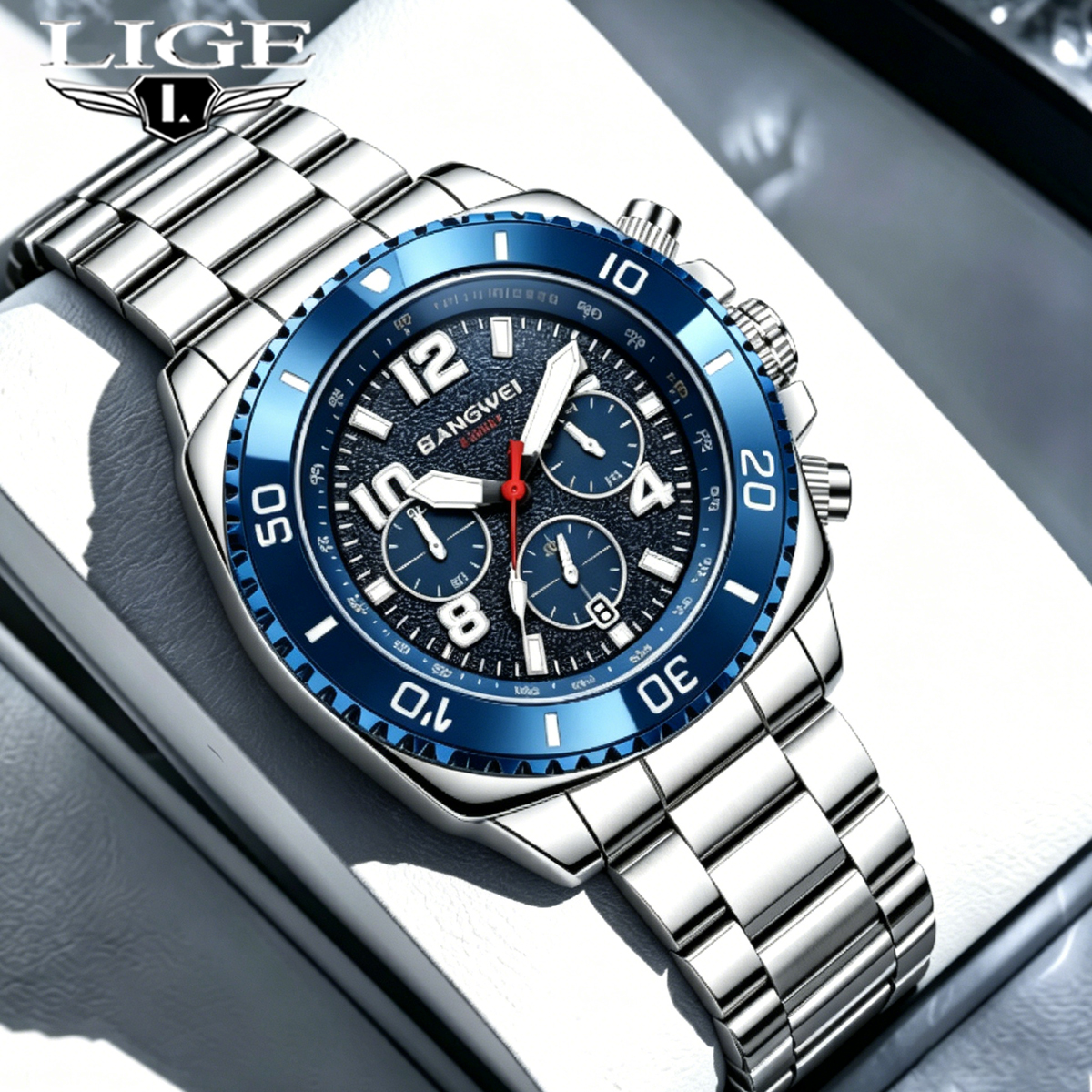 BANGWEI Luxury Quartz Men Watc - огляд і ціна Smartwatch Luxury Watches For Men