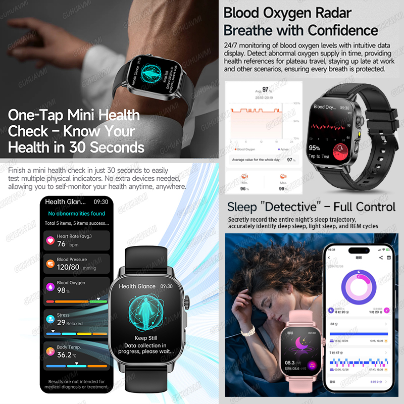 2026 New Micro Physical Examin - огляд і ціна Smartwatch Health Watches For Women