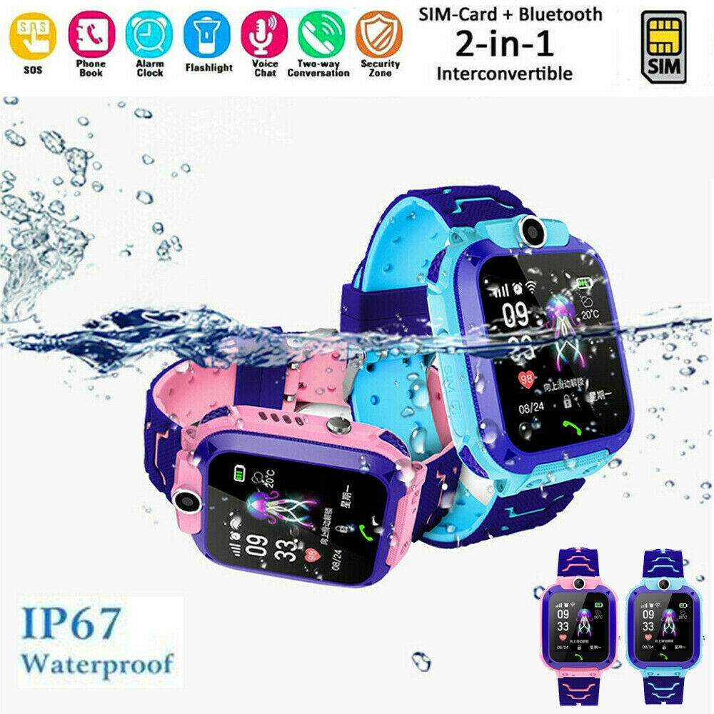 Q12 Kids Smart Watch 2G SOS Ca - огляд і ціна Smartwatch Watches For Kid Boy
