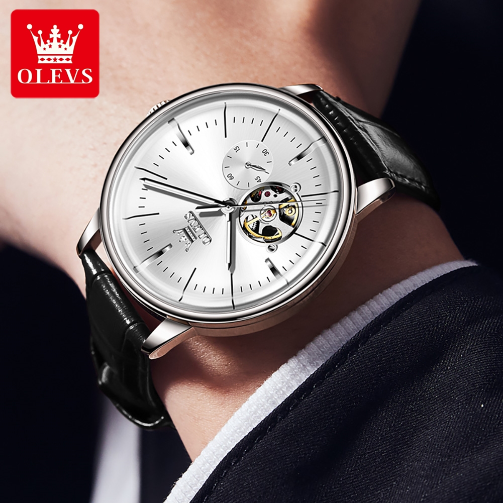 OLEVS Casual Fashion Men's Wat - огляд і ціна Anti-Magnetic Watch