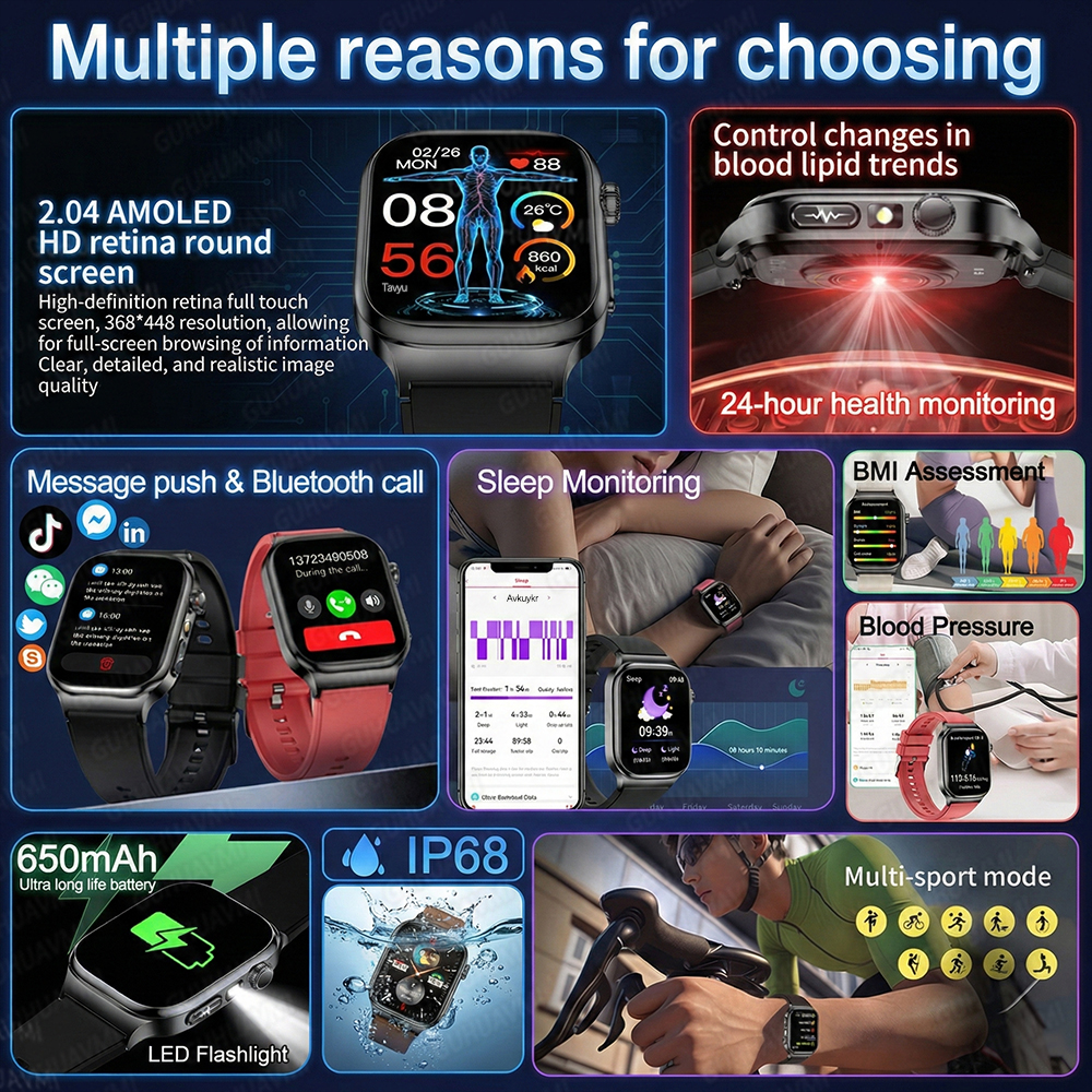 2026 New Accurate Diagnosis Sm - огляд і ціна Smartwatch Health Watches For Women