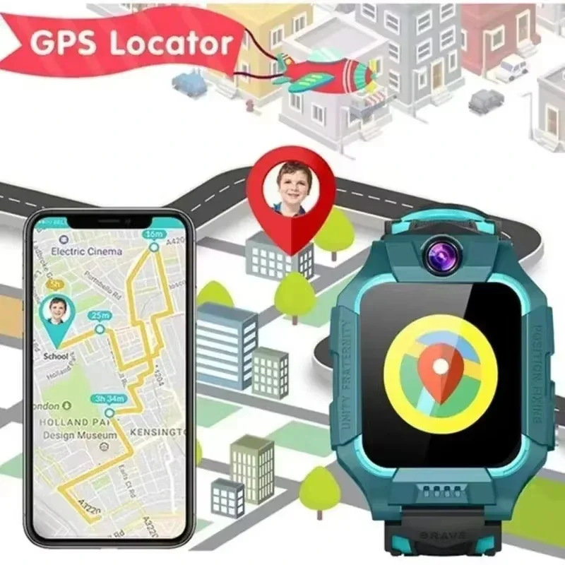 Lenovo 2026 New 5G Waterproof  - огляд і ціна Smartwatch Watches For Kid Boy Waterproof