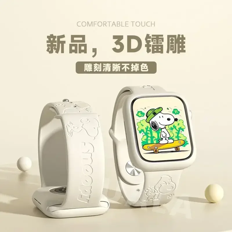 Snoopy iwatch8 watch with appl - огляд і ціна Apple Watch Band