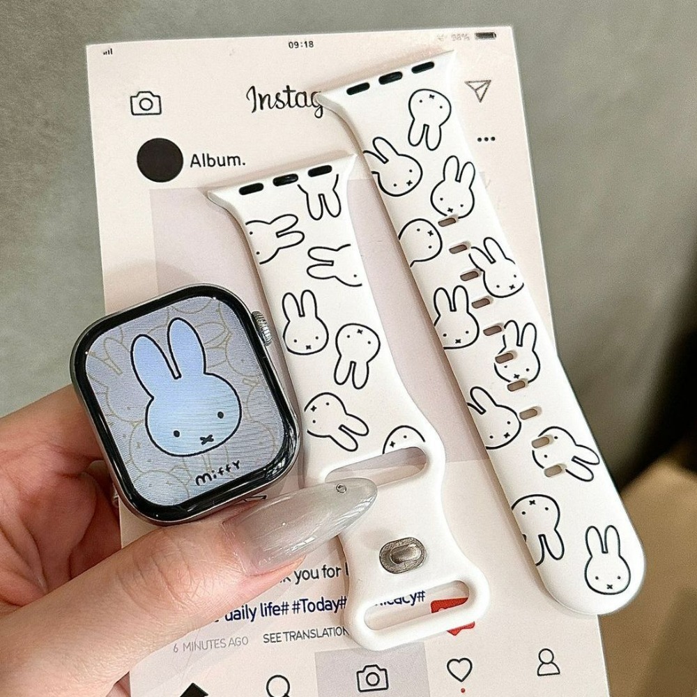 Cute Miffy Rabbit Cartoon Watc - огляд і ціна Apple Watch Band