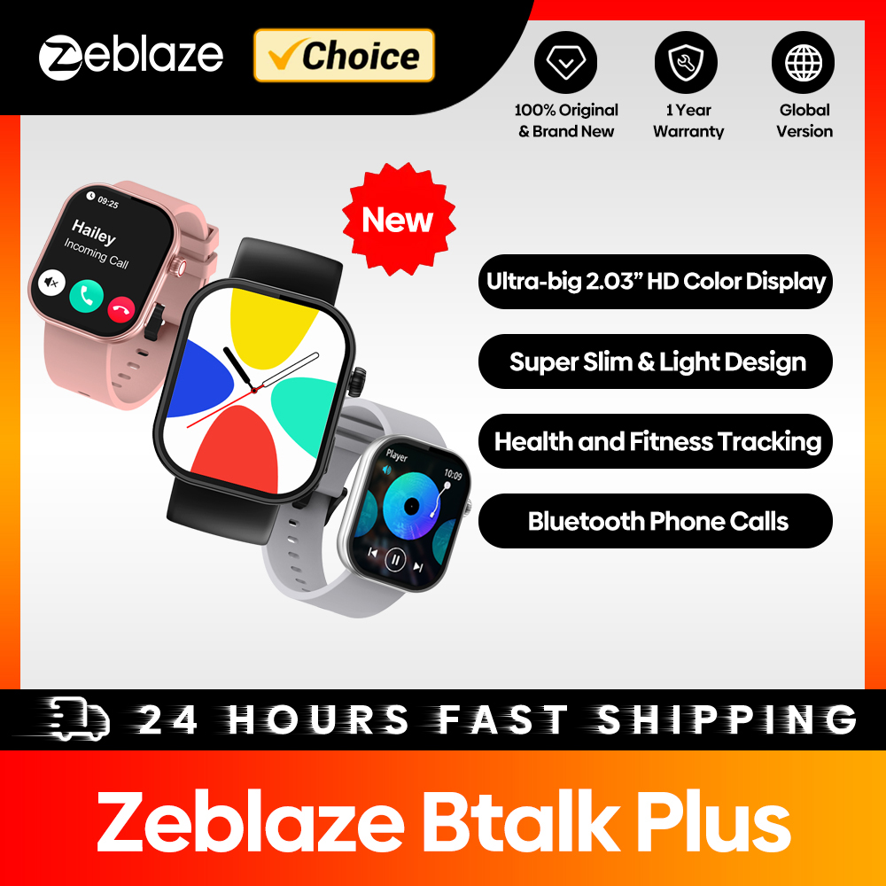 New Zeblaze Btalk Plus Voice C - огляд і ціна Smartwatch Health Watches For Women
