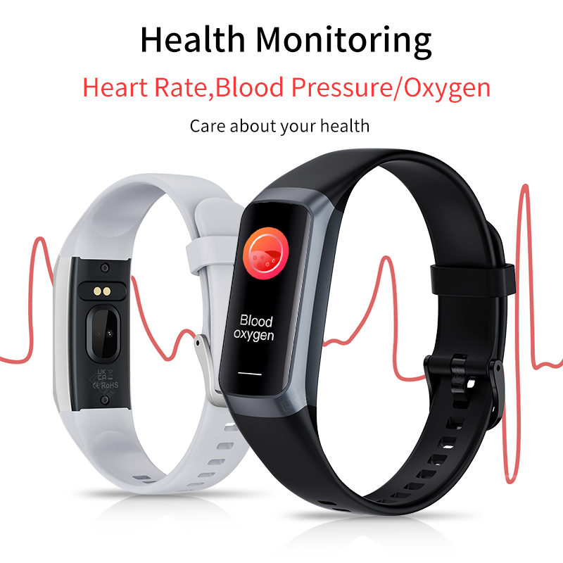 LIGE 1.1 Inch Amoled Heart Rat - огляд і ціна Smartwatch Health Watches For Women
