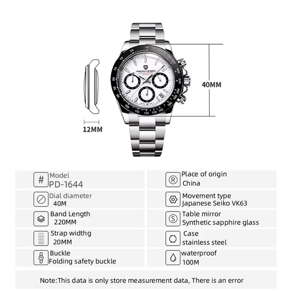 PAGANI DESIGN Top Men Business - огляд і ціна Anti-Magnetic Watch