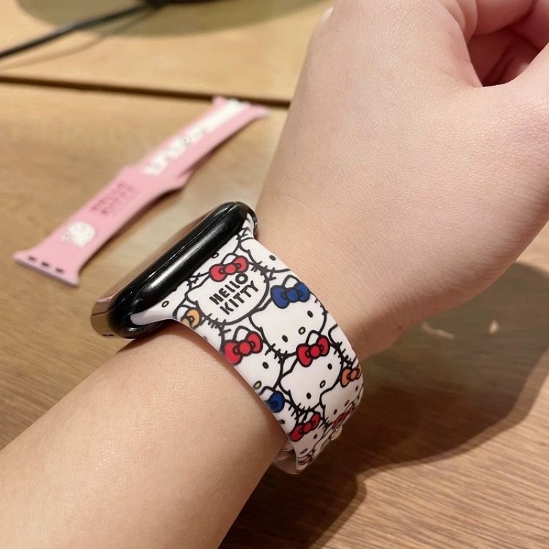 Anime Sanrio Cute Hello Kitty  - огляд і ціна Apple Watch Band
