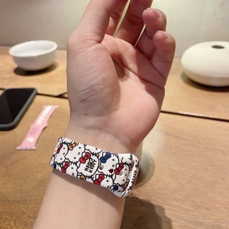 Anime Sanrio Cute Hello Kitty  - огляд і ціна Apple Watch Band