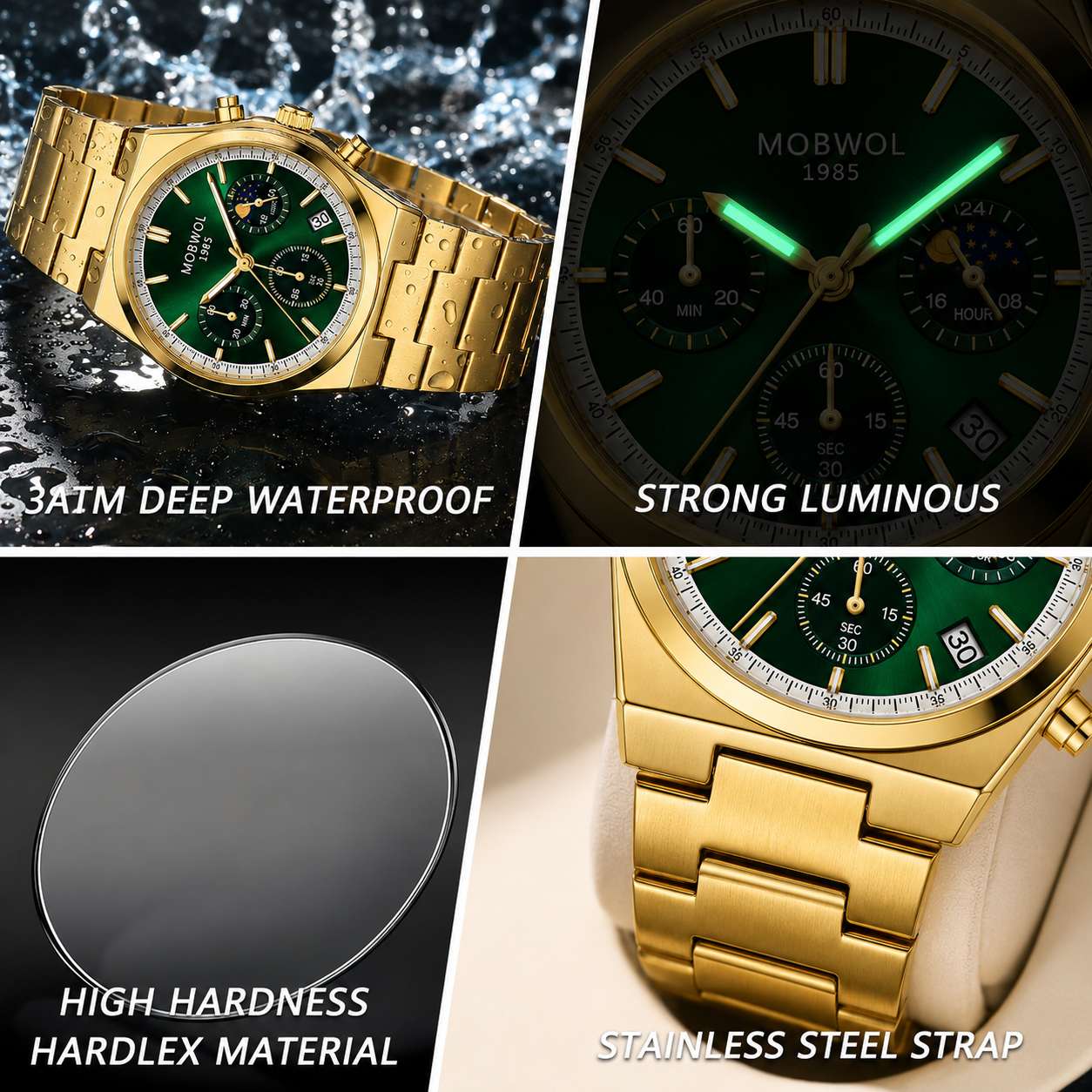 MOBWOL Original Luxury Watches - огляд і ціна Smartwatch Luxury Watches For Men