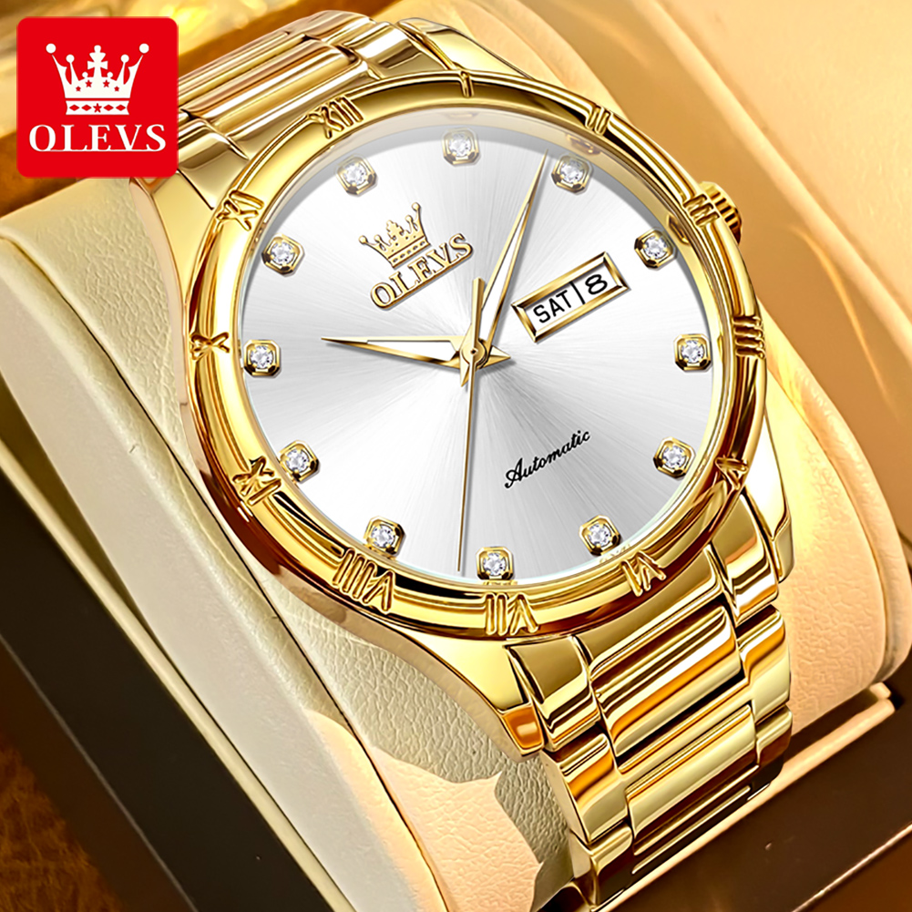 OLEVS Men's Watches Luxury Cas - огляд і ціна Anti-Magnetic Watch