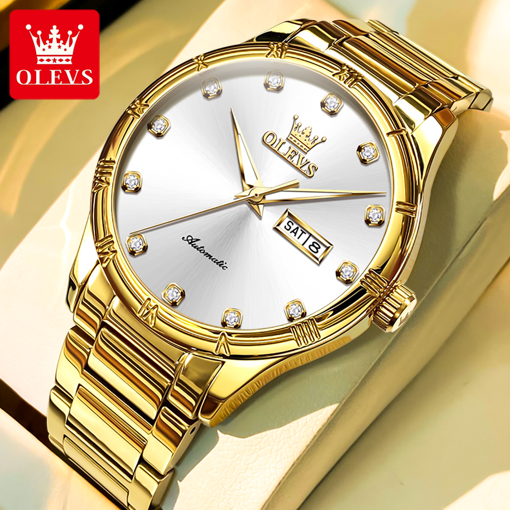OLEVS Men's Watches Luxury Cas - огляд і ціна Anti-Magnetic Watch