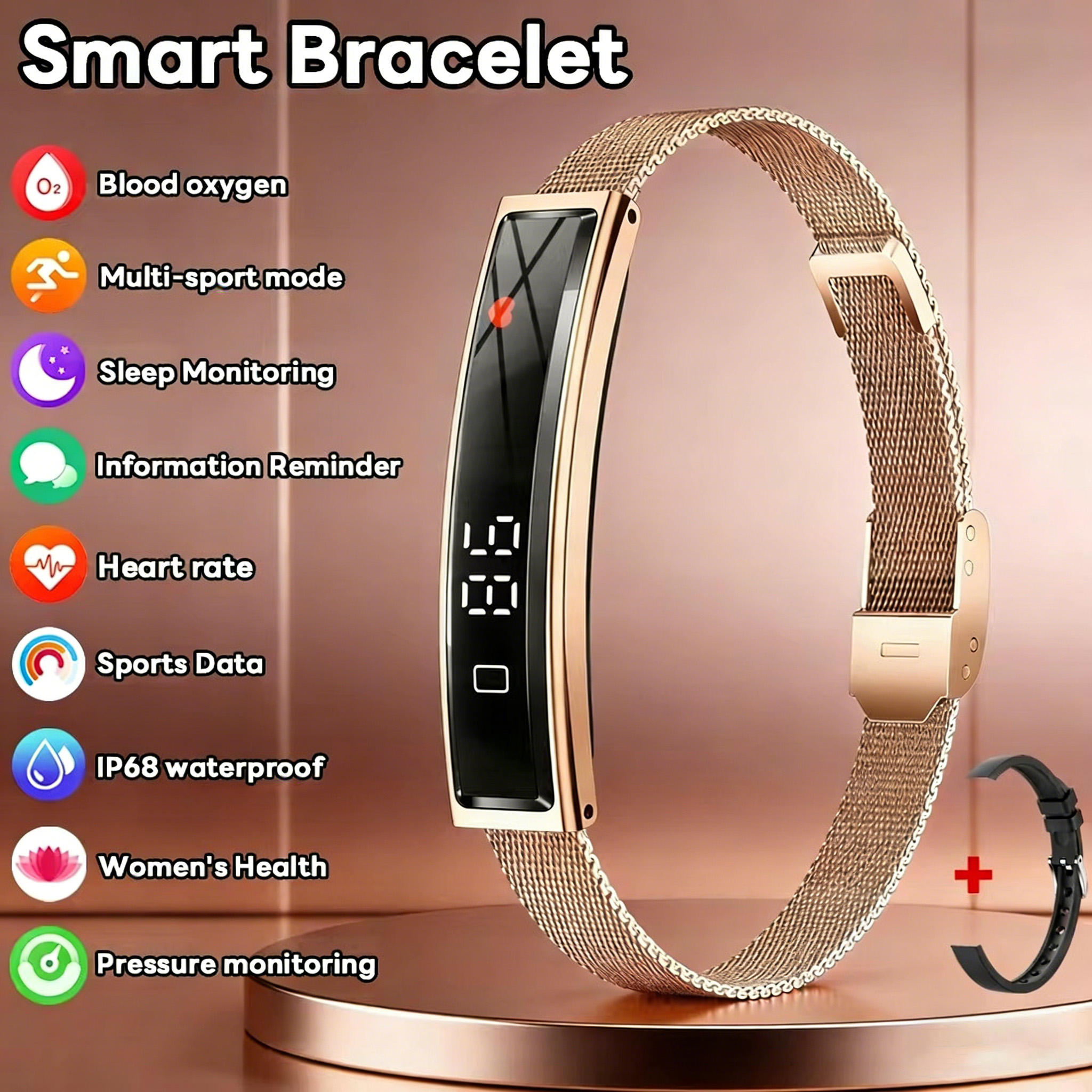 2026 New Fashion Women Smart B - огляд і ціна Smartwatch Health Watches For Women