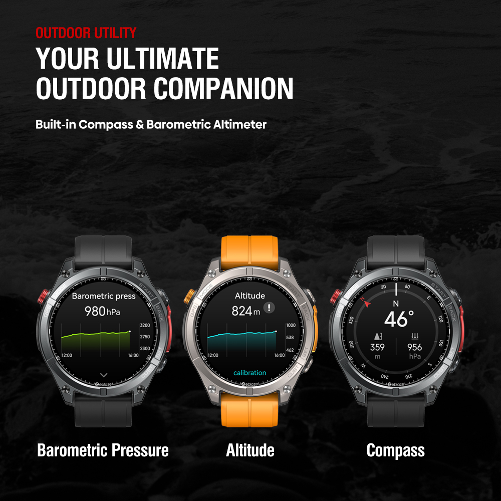 NEW Zeblaze Stratos 4 GPS Smar - огляд і ціна Watch Esim