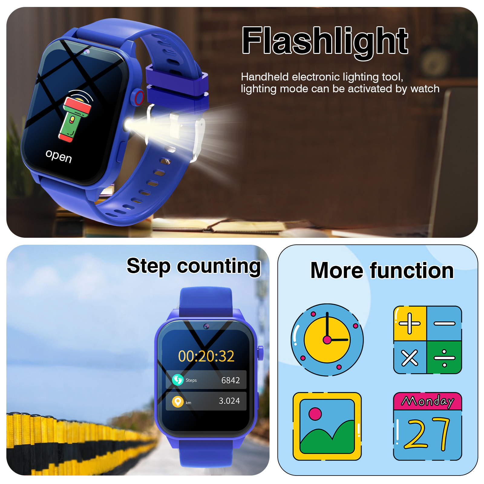 Kids′s Smart Watch 18 Games Ca - огляд і ціна Smartwatch Watches For Kid Boy