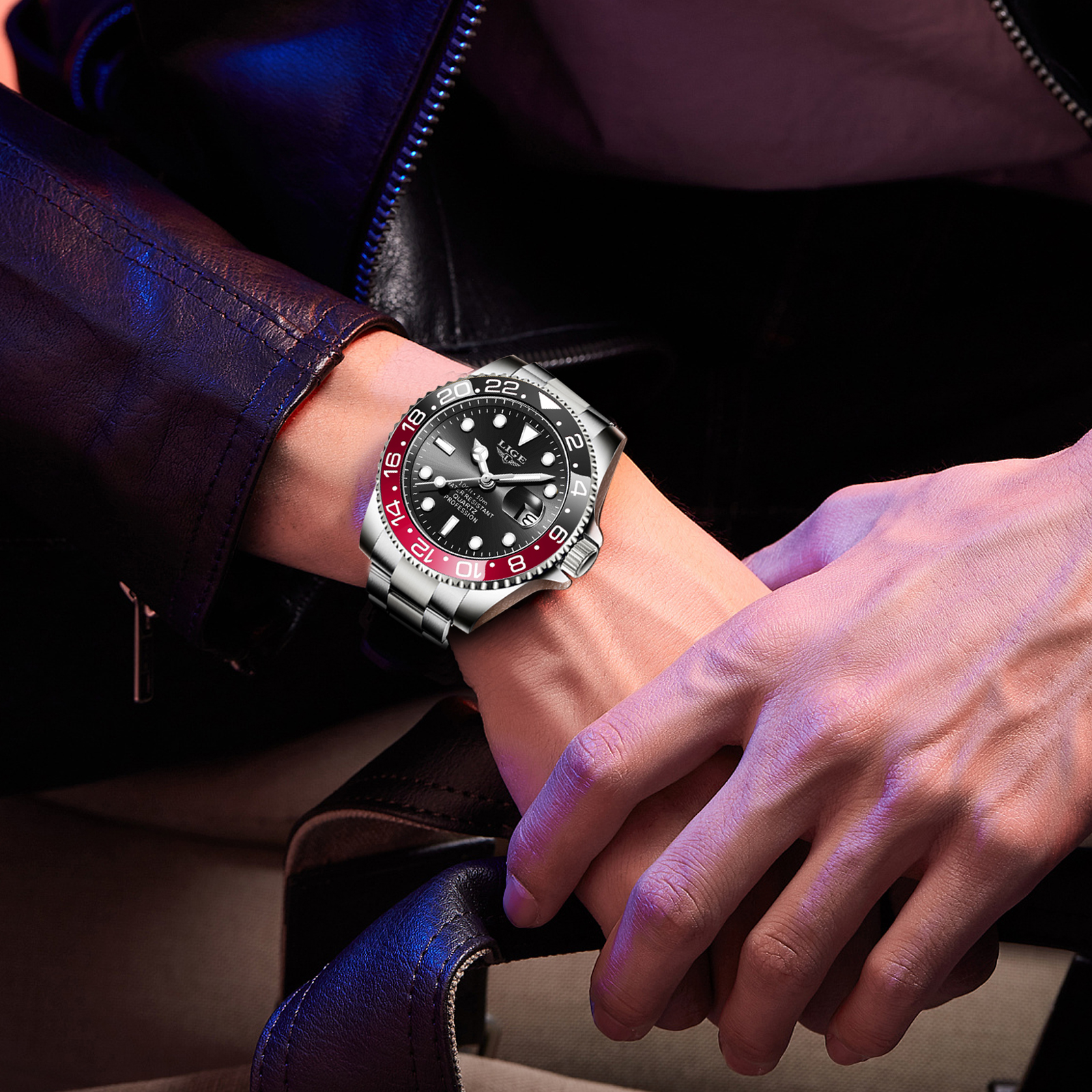 LIGE 2026 Men's watches busine - огляд і ціна Smartwatch Luxury Watches For Men