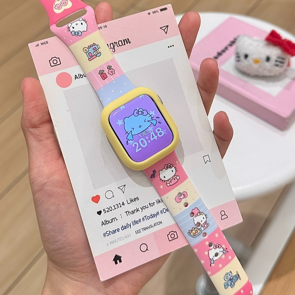 Anime Sanrio Lovely Kitty Sili - огляд і ціна Apple Watch Band