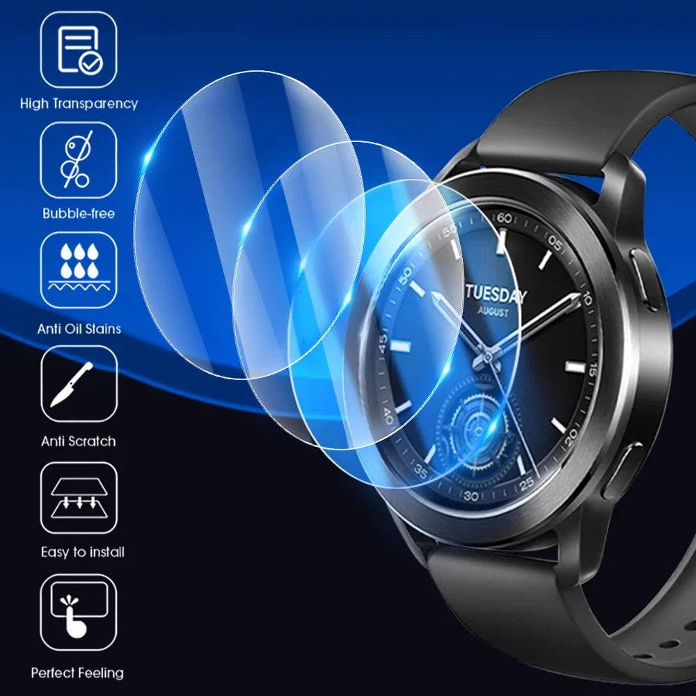 5-1pcs HD Clear Tempered Glass - огляд і ціна Watch Esim