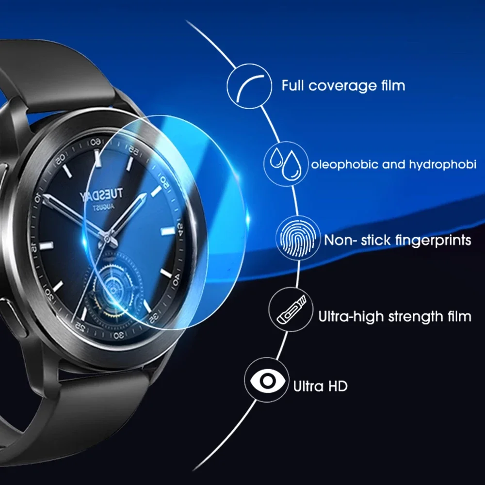 5-1pcs HD Clear Tempered Glass - огляд і ціна Watch Esim
