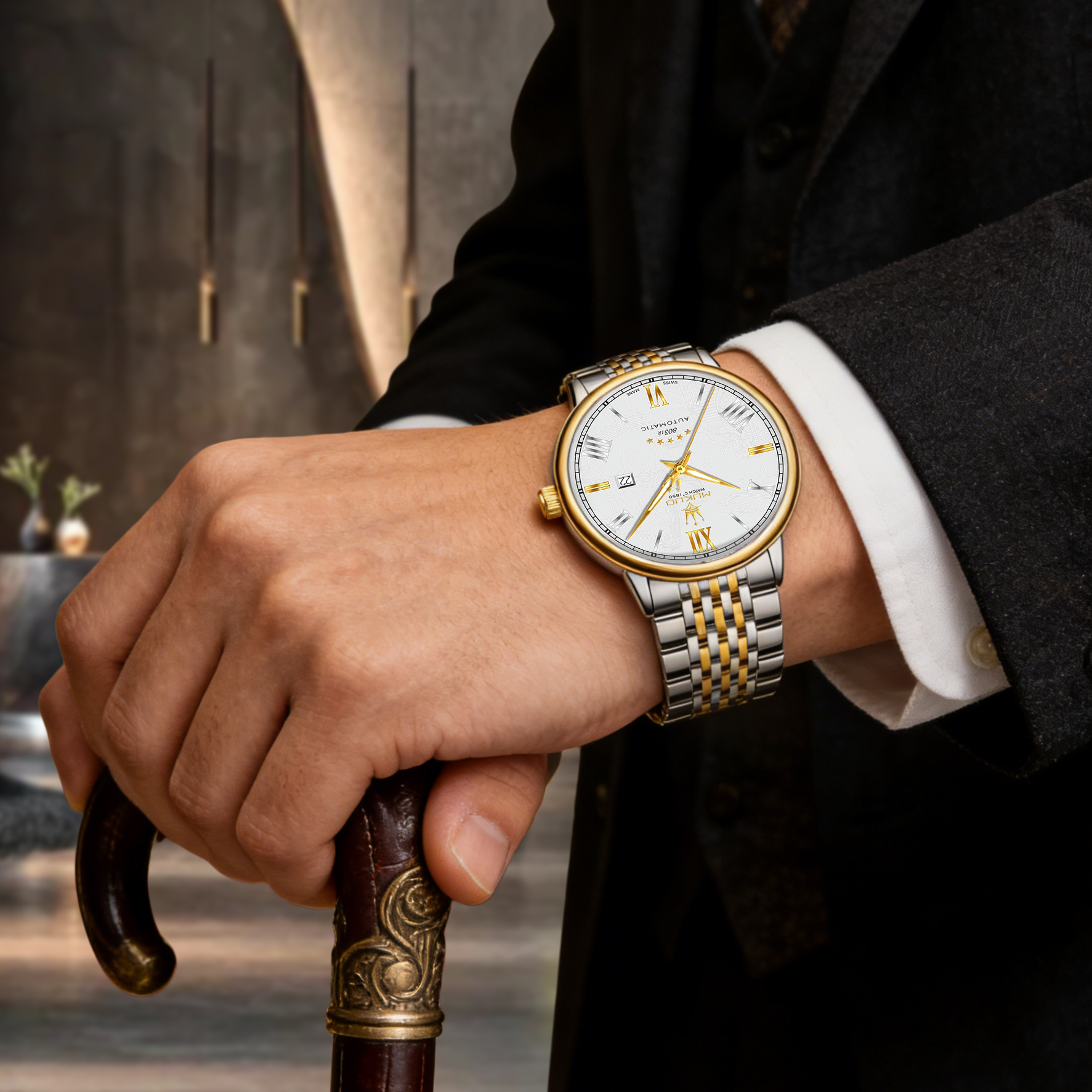 MUKUO Luxury Men Quartz Watch  - огляд і ціна Smartwatch Luxury Watches For Men