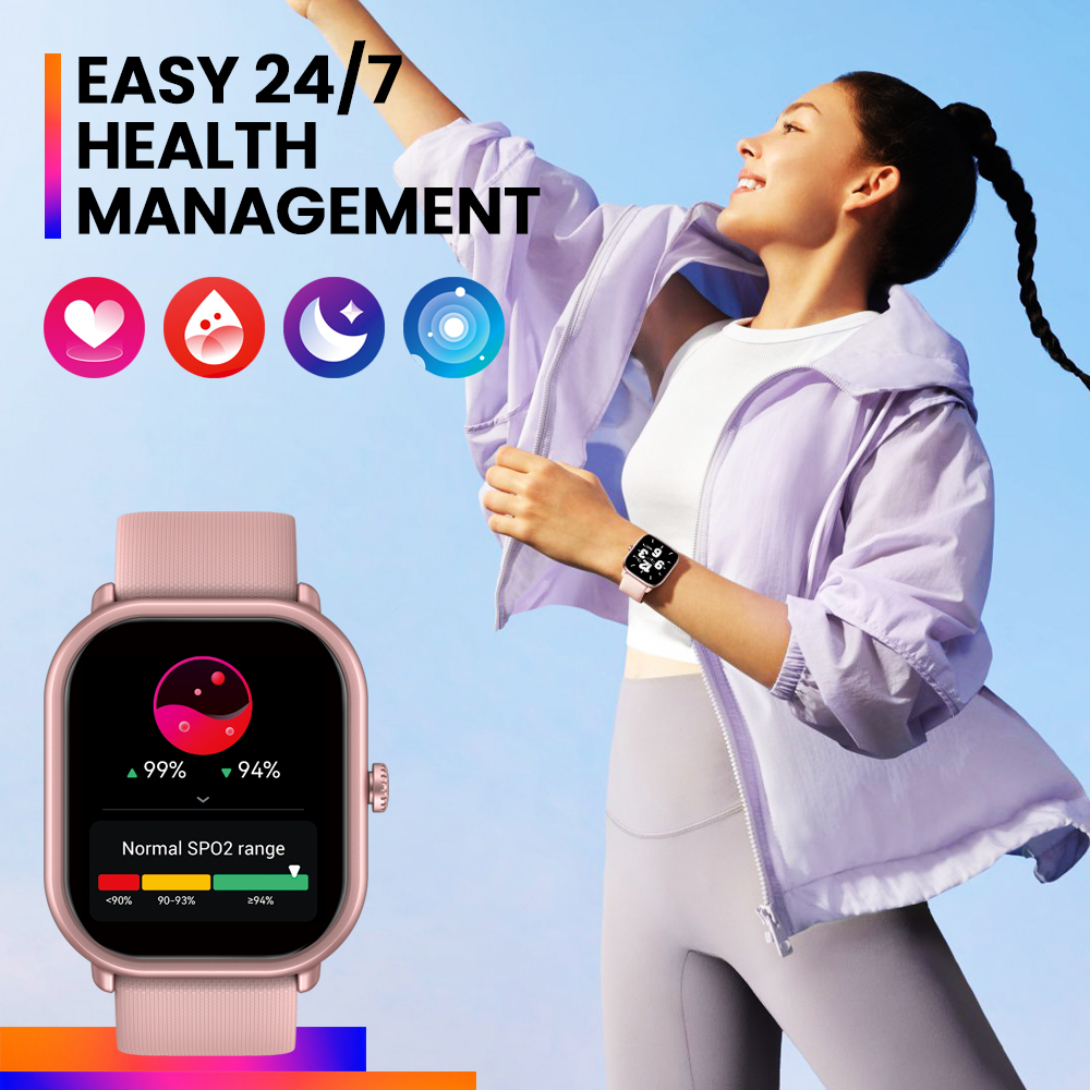 New Zeblaze GTS 3 Pro Voice Ca - огляд і ціна Smartwatch Health Watches For Women
