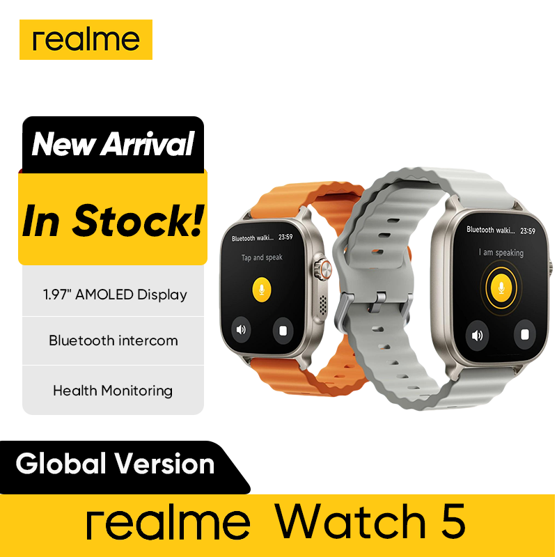 Global Version realme watch 5  - огляд і ціна Watch Esim