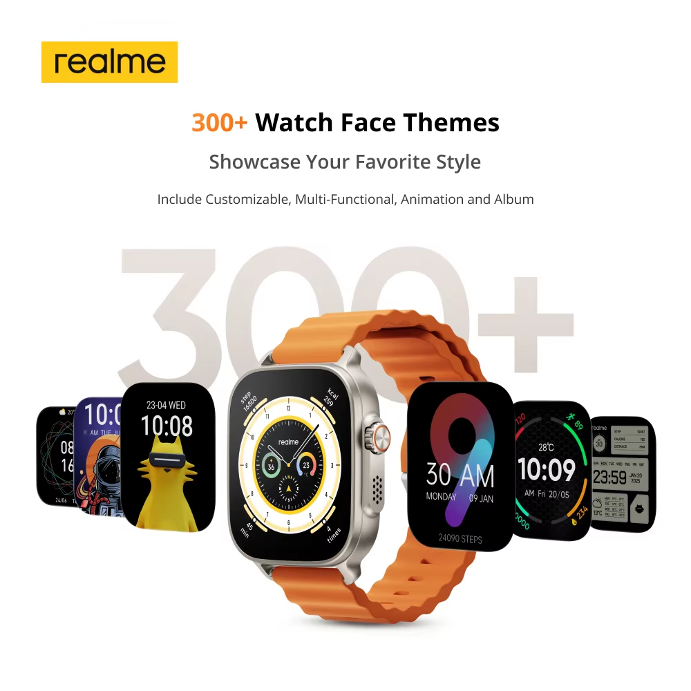 Global Version realme watch 5  - огляд і ціна Watch Esim