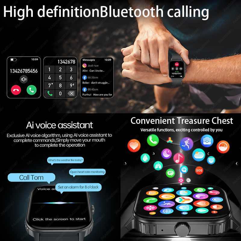 1000mAh Ultra Battery Sports S - огляд і ціна Smartwatch Health Watches For Women