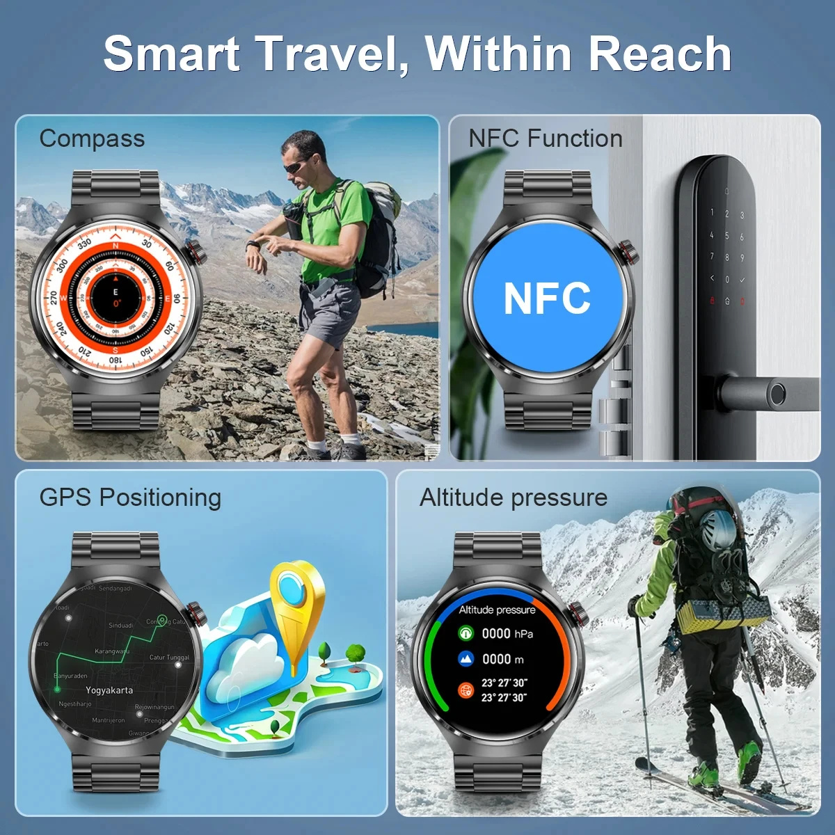 2026 New Smart Watch Heart rat - огляд і ціна Smartwatch Health Watches For Men